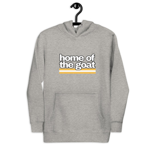 Home of the GOAT Hoodie Unisex (Light Weight)